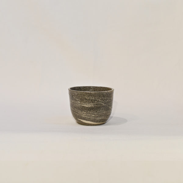 Grey White Marble Cup