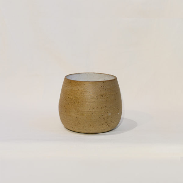 Recycled clay small vase