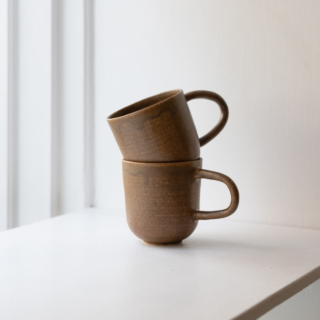 Brown Cappuccino Cups